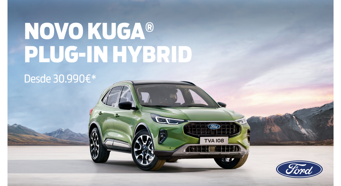 Novo Ford Kuga Plug-In Hybrid desde 30.990€